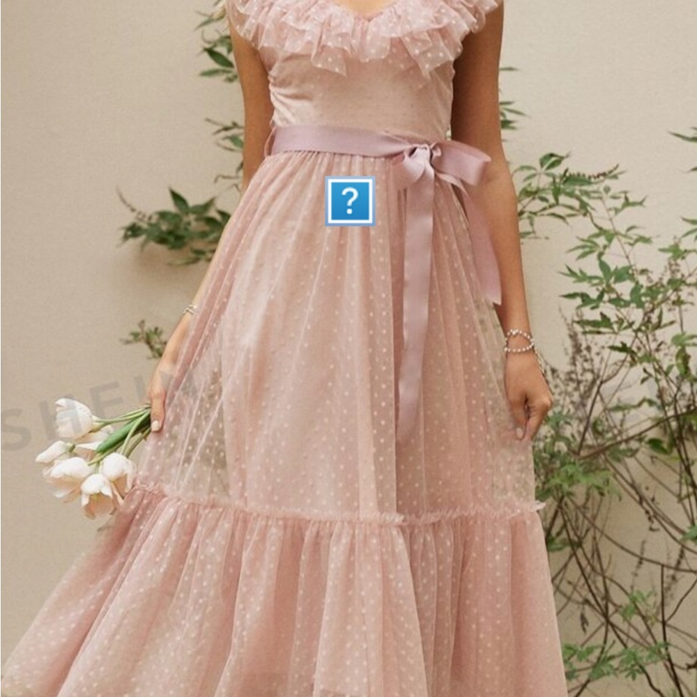 Baby pink possible bridesmaid , bridal shower, etc dress